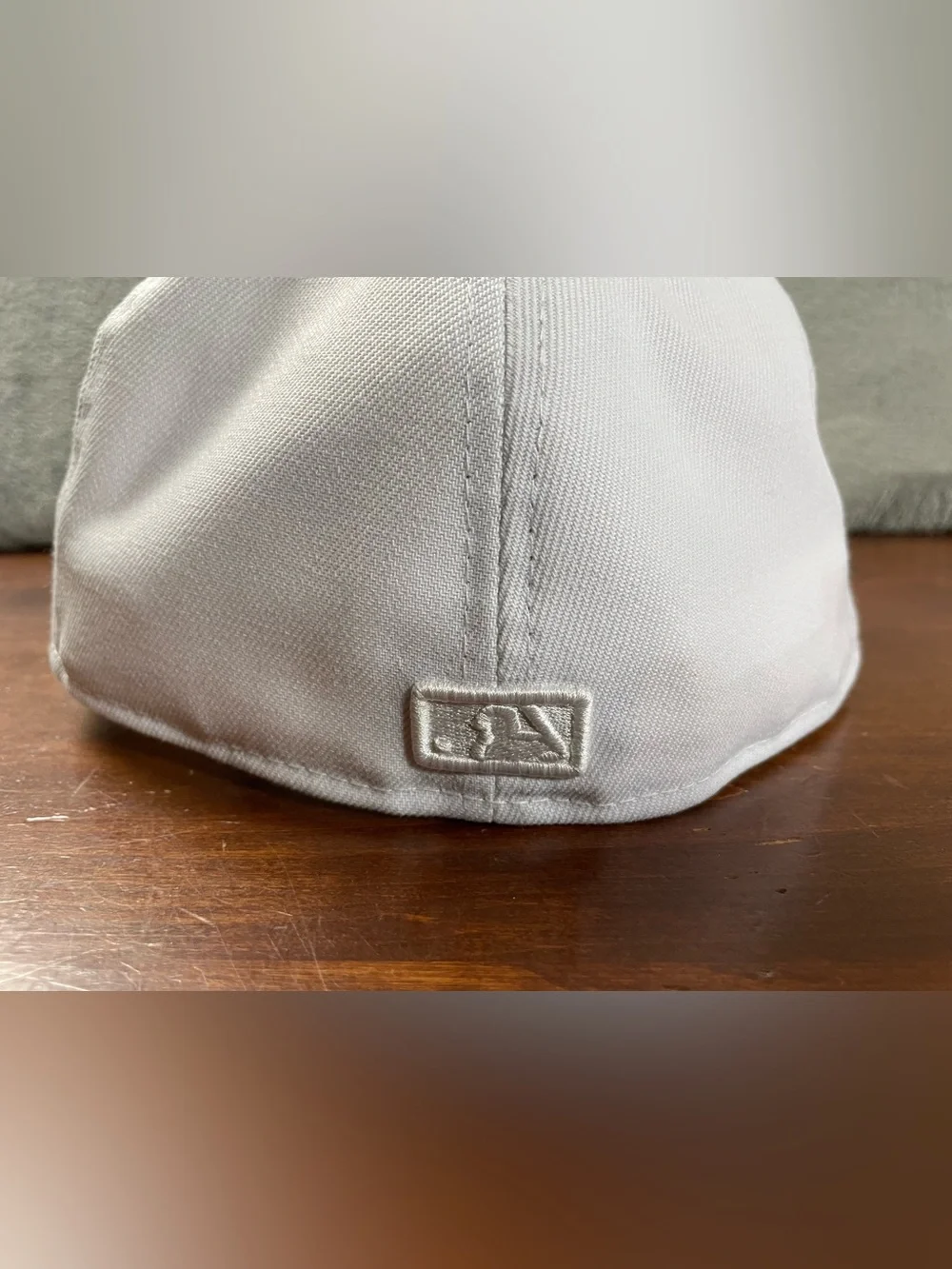 New York Yankees Hat Cap Fitted Mens 7 3/8 White MLB Harlem New Era 59FIFTY